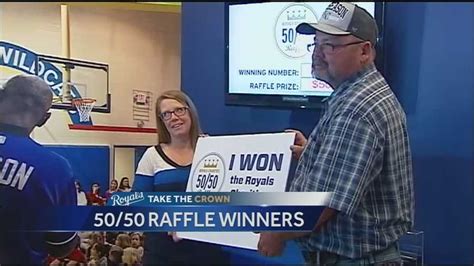 kansas city royals 50/50 raffle